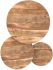 Darsh Coffee Table (Set of 3 - Natural)