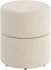 Novar Swivel Ottoman (Round - Cream)