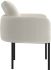 Zana Accent Chair (Cream & Black)