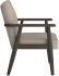 Huxly Accent Chair (Beige & Weathered Brown)