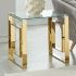 Eros Accent Table (Gold)