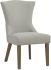 Zelia Accent Chair (Grey with Grey Legs)