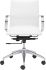 Glider Low Back Office Chair (White)