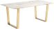 Atlas Dining Table (Stone & Gold)