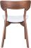 Russell Dining Arm Chair (Set of 2 - Walnut & Light Gray)