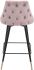 Piccolo Counter Chair (Pink Velvet )