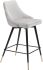 Piccolo Counter Chair (Grey Velvet )