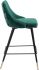 Piccolo Counter Chair (Green Velvet )