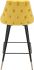 Piccolo Counter Chair (Yellow Velvet )