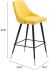 Piccolo Bar Chair (Yellow Velvet)