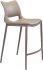 Ace Counter Chair (Set of 2 - Gray & Walnut)