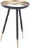 Everly Accent Table (Gold & Black)