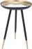 Everly Accent Table (Gold & Black)