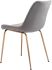 Tony Dining Chair (Set of 2 - Gray & Gold)