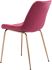 Tony Dining Chair (Set of 2 - Red & Gold)