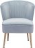 Andes Accent Chair (Blue & Gold)