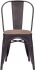 Elio Dining Chair (Set of 2 - Rustic Wood)