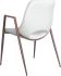 Desi Dining Chair (Set of 2 - White & Walnut)