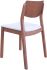 Desdamona Dining Chair (Set of 2 - Light Gray & Walnut)