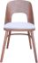 Iago Dining Chair (Set of 2 - Light Gray & Walnut)