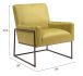 New York Chaise d'Appoint (Vert Olive)