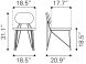 Georges Dining Chair (Set of 2 - Gray)