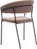 Josephine Dining Chair (Set of 2 - Brown)