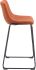 Smart Bar Chair (Set of 2 - Burnt Orange)