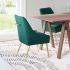 Maxine Dining Chair (Green & Gold)