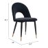 Menlo Dining Chair (Set of 2 - Black)