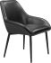 Vila Dining Chair (Set of 2 - Black)