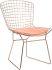 Wire Chair Cushion (Orange)