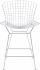Wire 23.6 In Counter Chair (Set of 2 - Chrome)