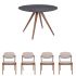 Grapeland Heights Dining Set (Brickell Dining Chairs)