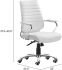 Enterprise Low Back Office Chair (White)