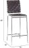 Criss Cross 26 In Counter Chair (Set of 2 - Espresso)