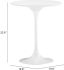 Wilco Table d'Appoint (Blanc)