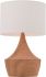 Kelly Table Lamp (White & Brown)