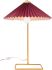 Charo Table (Lamp Red & Gold)