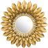 Sunflower Round Mirror (Gold)