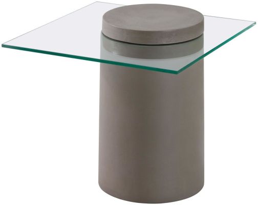 Monolith Side Table (Cement)