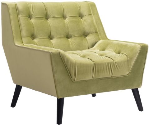 Nantucket Arm Chair (Green Velvet)