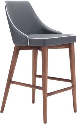 Moor 26 In Counter Chair (Dark Gray)