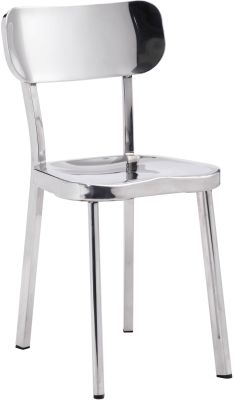 Winter Chair ( Set of 2 - Polished Stainless Steel)
