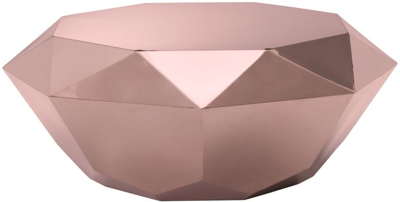Gem Coffee Table (Rose Gold)