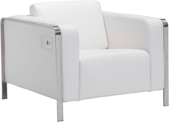 Thor Arm Chair (White)