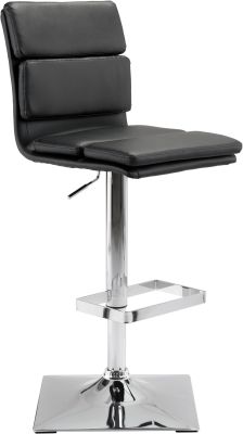 Use Height Adjustable Bar Chair (Black)