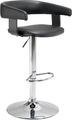 Fuel Height Adjustable Bar Chair (Black)