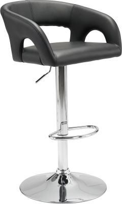 Hark Height Adjustable Bar Chair (Black)