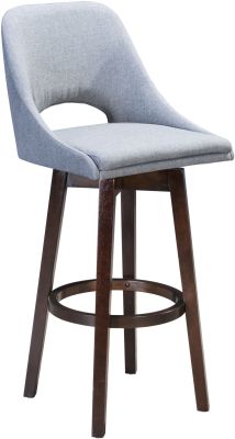 Ashmore Bar Chair (Charcoal Gray)